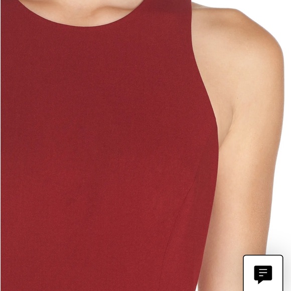 FCUK dress burgundy size 12 worn one time - Picture 4 of 11